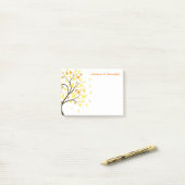 Herbstnachrichten Herbst ist schön Post-it Klebezettel (Auf Schreibtisch)