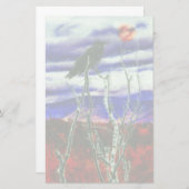 Herbstnacht Briefpapier (Vorne/Hinten)