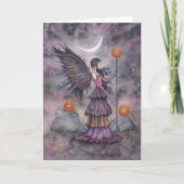 Herbstnacht Fairy Art von Molly Harrison Karte (Vorderseite)
