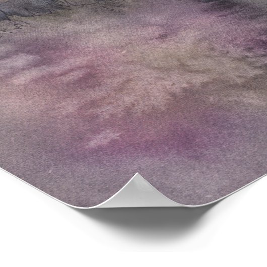 Herbstnacht Fairy Art von Molly Harrison Poster (Ecke)