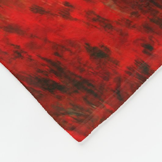 Herbstnacht Fleecedecke (Ecke)