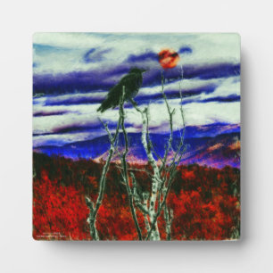 Herbstnacht Fotoplatte