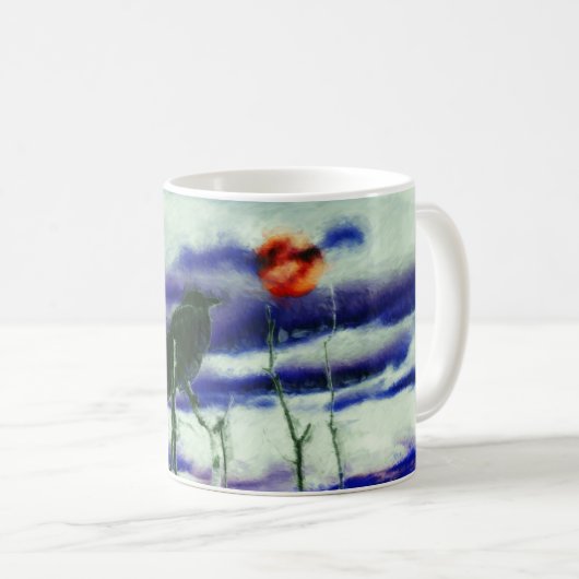 Herbstnacht Kaffeetasse (VorderseiteRechts)