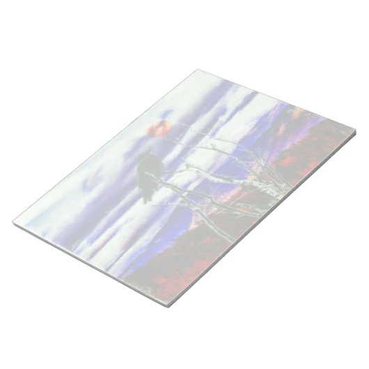 Herbstnacht Notizblock (angewinkelt)