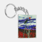 Herbstnacht Schlüsselanhänger (Vorderseite links)