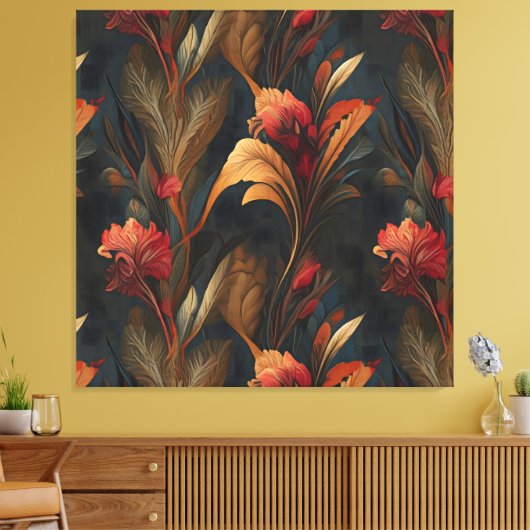 Herbstnächte Leinwanddruck (Insitu (Wohnzimmer))