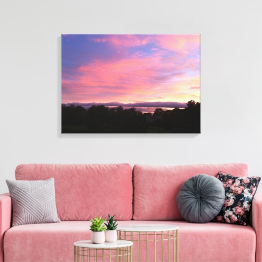 Herbstnächte Leinwanddruck (Insitu (Wohnzimmer))