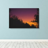 Herbstnachtshimmel auf Leinwand von RoseWrits (Insitu (Holzboden))