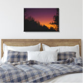 Herbstnachtshimmel auf Leinwand von RoseWrits (Insitu (Schlafzimmer))