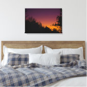 Herbstnachtshimmel auf Leinwand von RoseWrits (Insitu (Schlafzimmer))