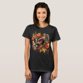 Herbstnähmaschine T-Shirt (Vorne ganz)