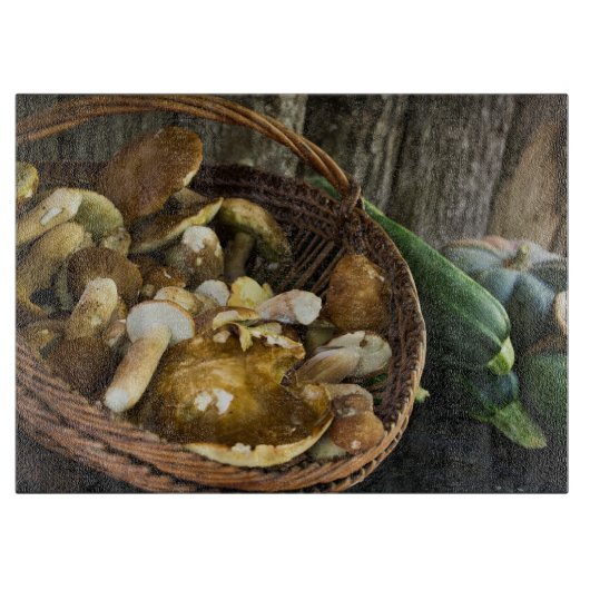 HerbstnahrungsmittelStillleben Schneidebrett (Vorderseite)