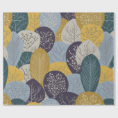 Herbstnahtloses Muster, abstrakter Vintager Hinter Geschenkpapier (Flach)