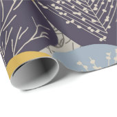 Herbstnahtloses Muster, abstrakter Vintager Hinter Geschenkpapier (Rolleneckpunkt)