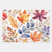 Herbstnahtloses Muster Geschenkpapier Set (Vorderseite 2)