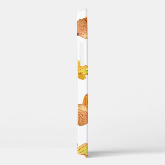 Herbstnahtloses Muster mit bunten Eichen-Blätter Case-Mate iPhone Hülle (Rückseite / Rechts)