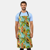 Herbstnahtloses Muster Schürze (Getragen)