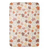 Herbstnatur, Erntedank des Herbstblattes Badematte (Vorderseite Vertikal)