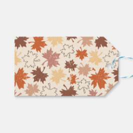 Herbstnatur, Herbstmapfelblatt Erntedank Geschenkanhänger