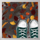 Herbstneaker Poster (Vorne)