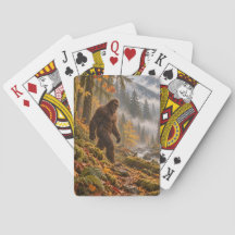 Herbstnebel Bigfoot Spielkarten