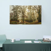 Herbstnebel im Wald Banner (Messeveranstaltung)