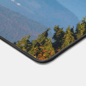 Herbstnebel unterhalb des Berges Triglav Schreibtischunterlage (Ecke)