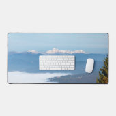 Herbstnebel unterhalb des Berges Triglav Schreibtischunterlage (Tastatur & Maus)