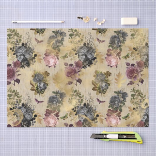 Herbstnebelstäube Seidenpapier (Handwerk)