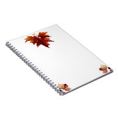 Herbstnotizbuch Notizblock (Rechte Seite)