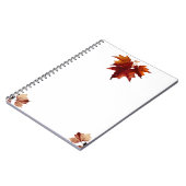 Herbstnotizbuch Notizblock (Linke Seite)