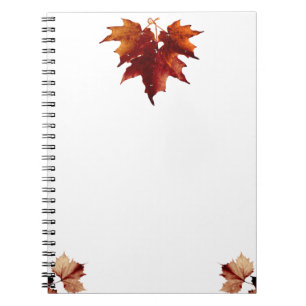 Herbstnotizbuch Notizblock