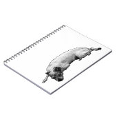Herbstnotizen mit Retro Pup Energy Notizblock (Linke Seite)