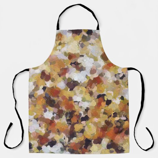 Herbstöl Abstrakt Schürze (Vorderseite)