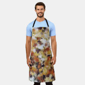 Herbstöl Abstrakt Schürze (Getragen)