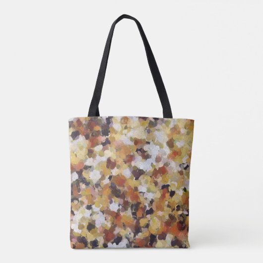 Herbstöl Abstrakt Tasche (Rückseite)