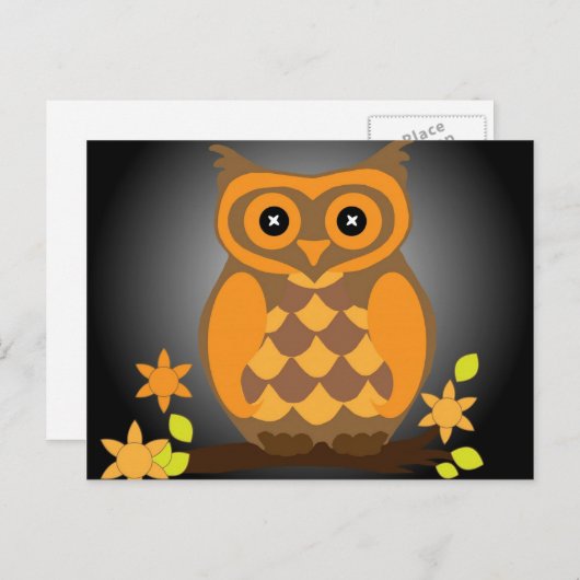 Herbstorngras Postkarte (Vorne/Hinten)