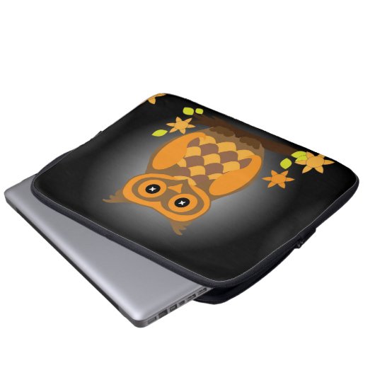 Herbstornschale Laptopschutzhülle (Vorne Knopf)