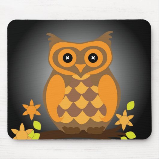 Herbstornschale Mousepad (Vorne)