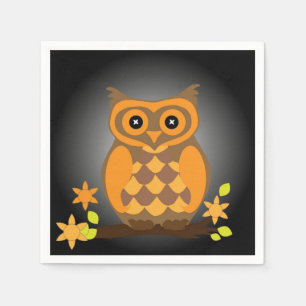 Herbstornschale Serviette