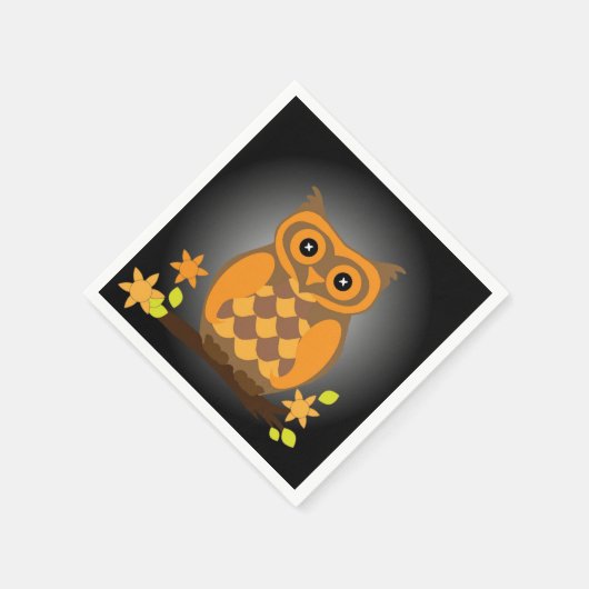 Herbstornschale Serviette (Ecke)