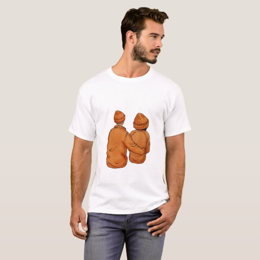 Herbstpaar T - Shirts (Vorne ganz)