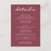 Herbstpaare Begleitkarte (Vorderseite)