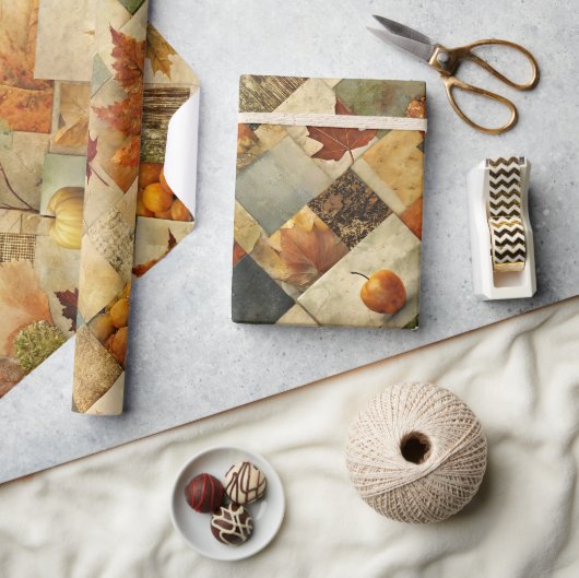 Herbstpapierkollektion 02 geschenkpapier (Kunsthandwerk)
