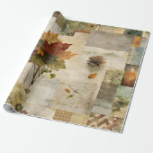Herbstpapierkollektion 03 geschenkpapier (Ungerollt)