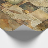 Herbstpapierkollektion Geschenkpapier (Ecke)