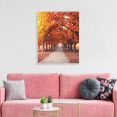 Herbstpark Leinwanddruck (Insitu (Wohnzimmer))