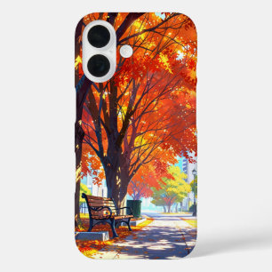 Herbstparkfriedlichkeit iPhone 16 Hülle