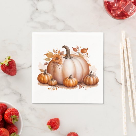 Herbstparty Serviette (Beispiel)