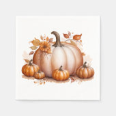 Herbstparty Serviette (Vorderseite)